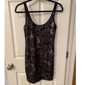 Sequenced short dress